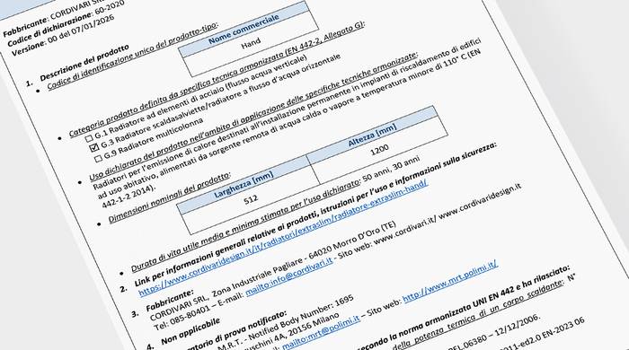 CERTIFICATES & DECLARATIONS OF CONFORMITY