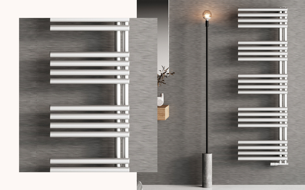 Scaldasalviette inox