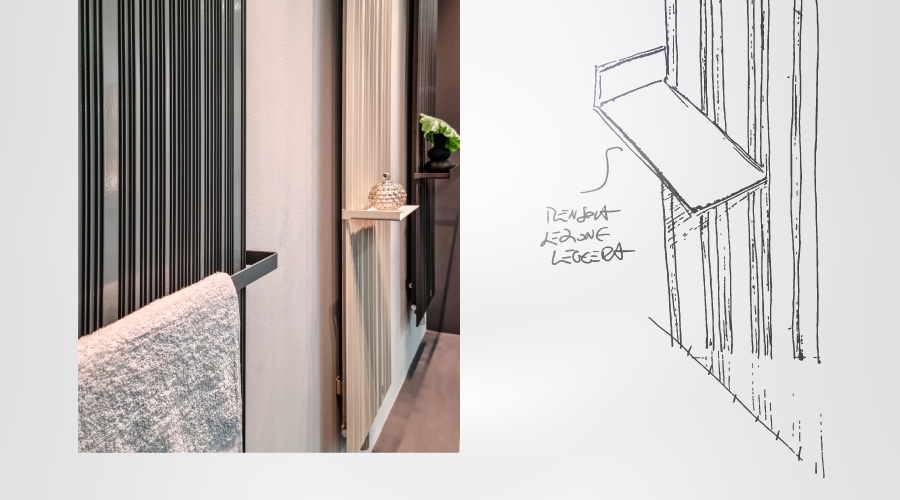 Tessuto Radiatore d'arredo