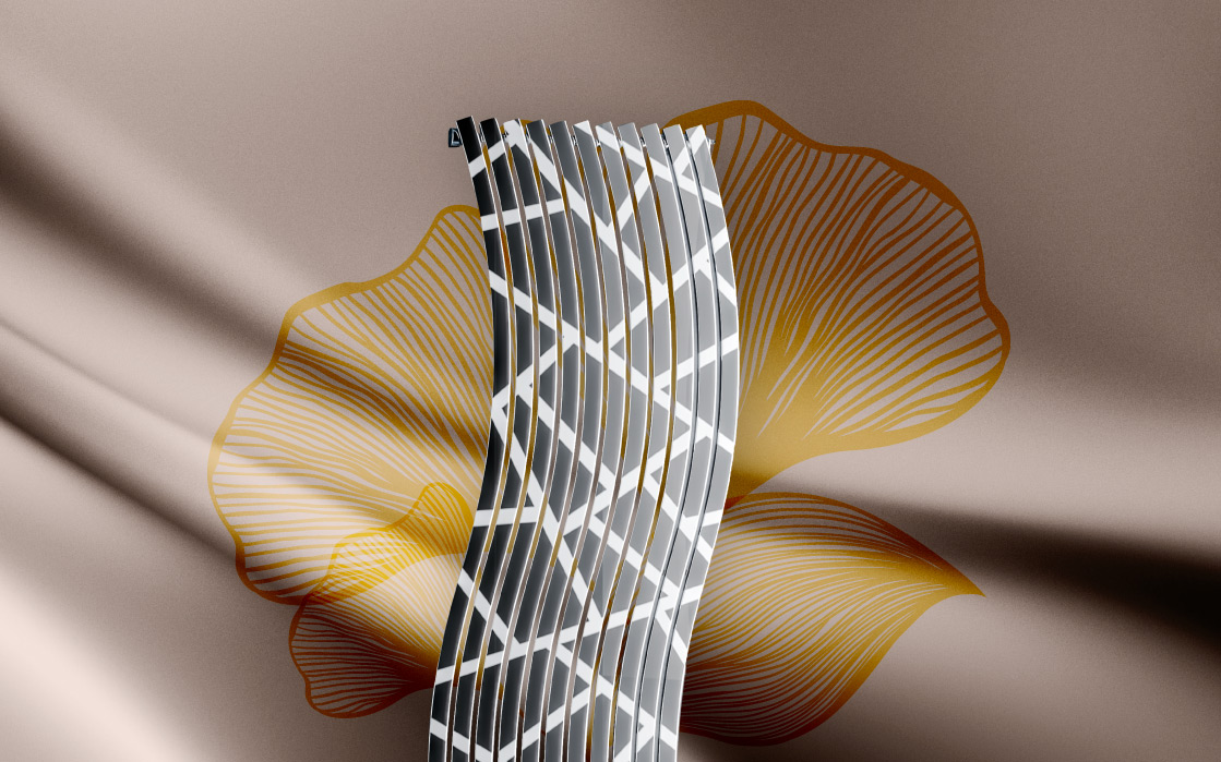 Radiatore d'arredo inox