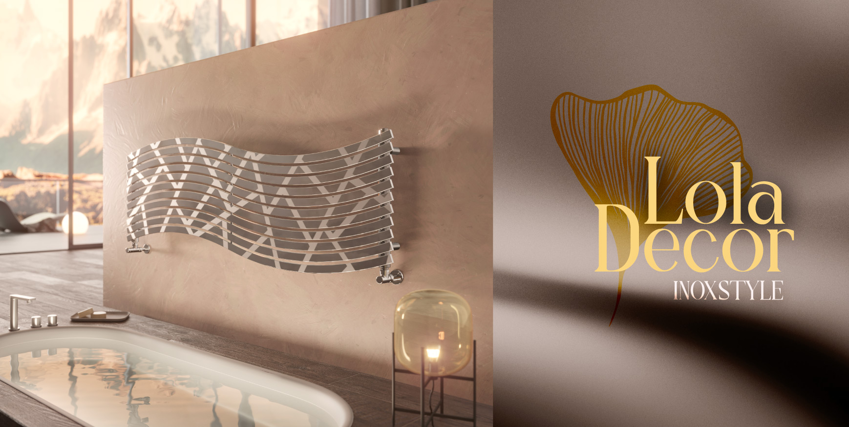 Radiatore Inox Lola Decor