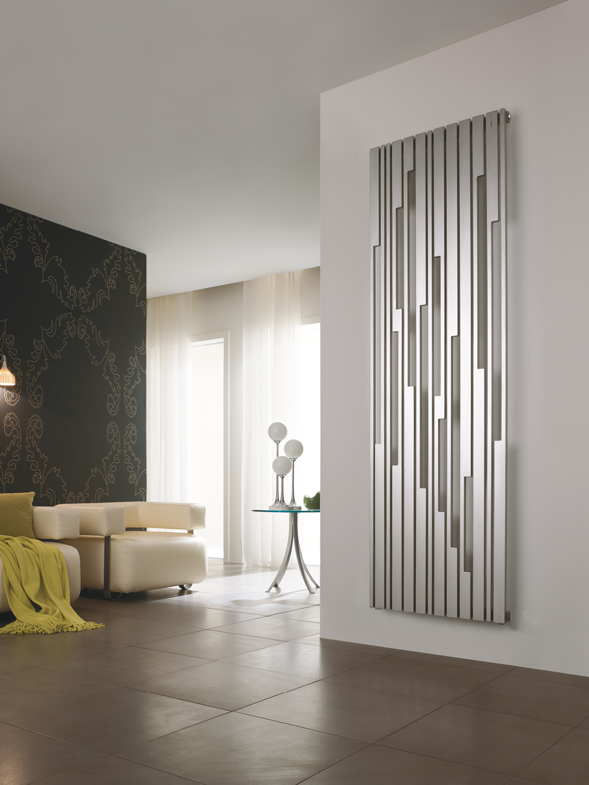 Stainless steel radiator Stradivari | Cordivari Design